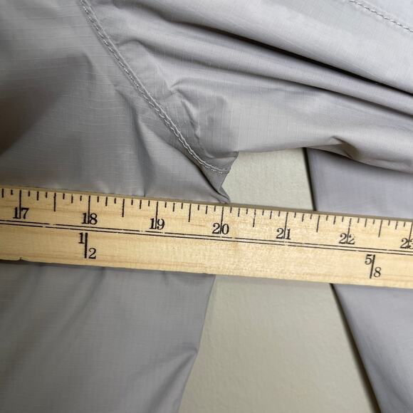 North Face Jacket Dryvent Embroidered Hidden Hood Zipper Pockets M - Picture 8 of 12